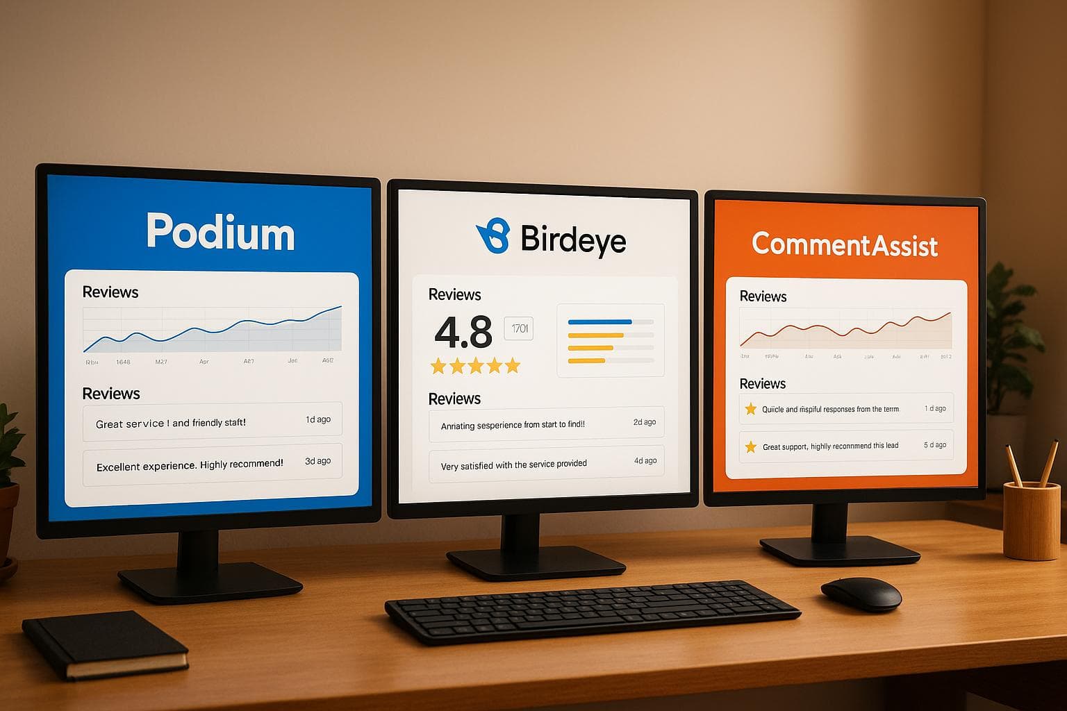 15. Podium vs Birdeye vs CommentAssist: Which Review Tool Is Best in 2025?